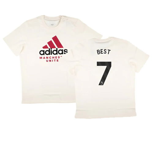 2024-2025 Man Utd SZN Graphic Tee (Cream White) (Best 7)