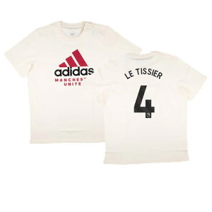 2024-2025 Man Utd SZN Graphic Tee (Cream White) (Le Tissier 4)