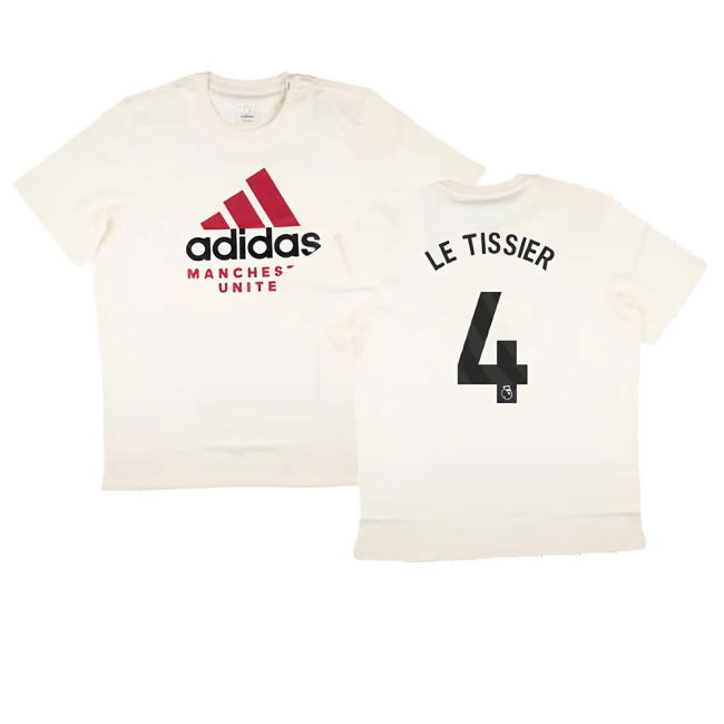 2024-2025 Man Utd SZN Graphic Tee (Cream White) (Le Tissier 4)