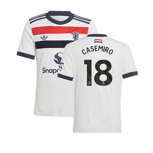 2024-2025 Man Utd Third Shirt (Kids) (Casemiro 18)