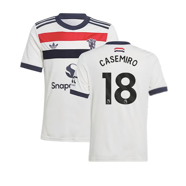2024-2025 Man Utd Third Shirt (Kids) (Casemiro 18)
