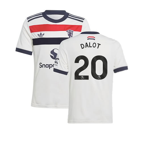 2024-2025 Man Utd Third Shirt (Kids) (Dalot 20)