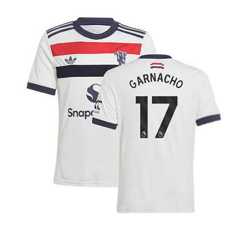 2024-2025 Man Utd Third Shirt (Kids) (Garnacho 17)