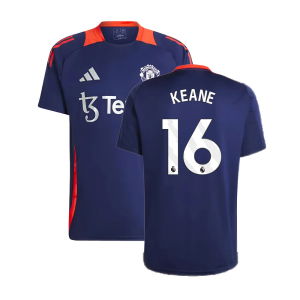 2024-2025 Man Utd Training Jersey (Night Indigo) (Keane 16)