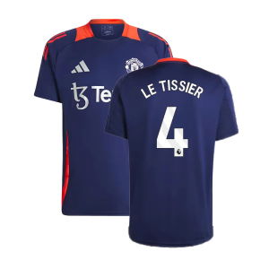 2024-2025 Man Utd Training Jersey (Night Indigo) (Le Tissier 4)