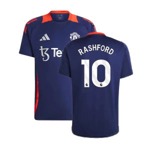 2024-2025 Man Utd Training Jersey (Night Indigo) (Rashford 10)