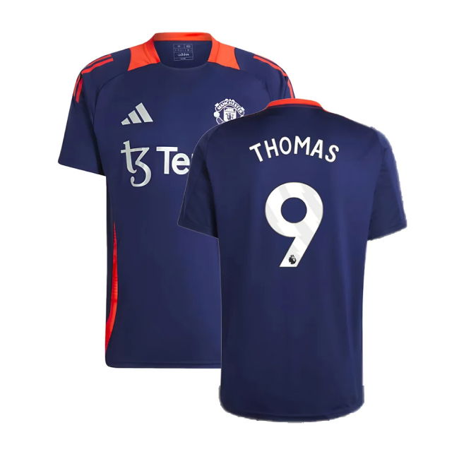 2024-2025 Man Utd Training Jersey (Night Indigo) (Thomas 9)
