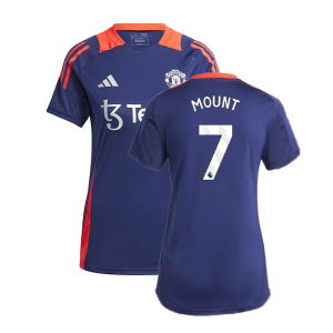 2024-2025 Man Utd Training Jersey (Night Indigo) - Womens (Mount 7)