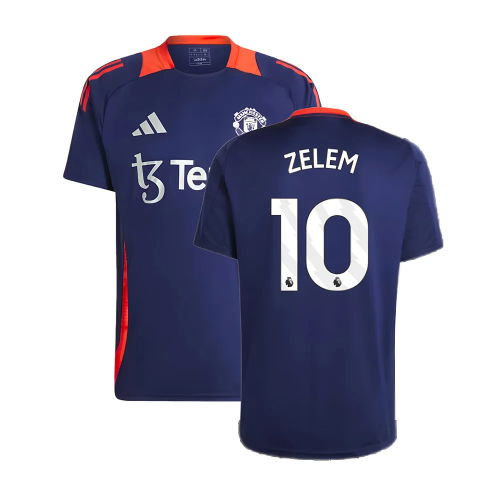 2024-2025 Man Utd Training Jersey (Night Indigo) (Zelem 10)