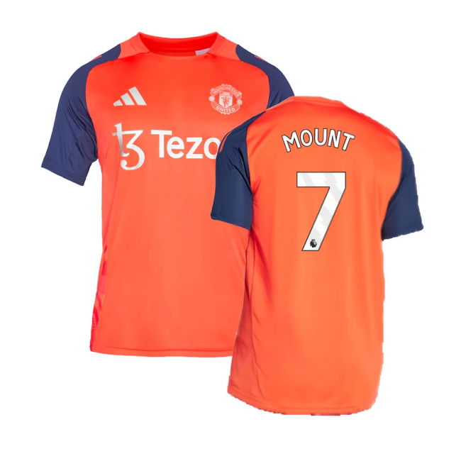 2024-2025 Man Utd Training Jersey (Red) (Mount 7)