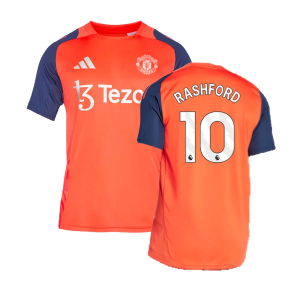 2024-2025 Man Utd Training Jersey (Red) (Rashford 10)