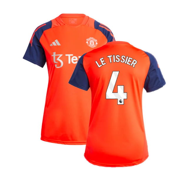 2024-2025 Man Utd Training Jersey (Red) - Womens (Le Tissier 4)
