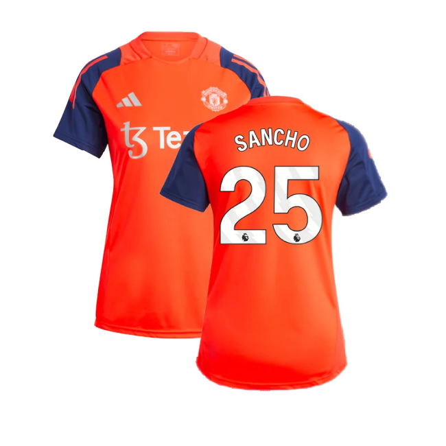 2024-2025 Man Utd Training Jersey (Red) - Womens (Sancho 25)