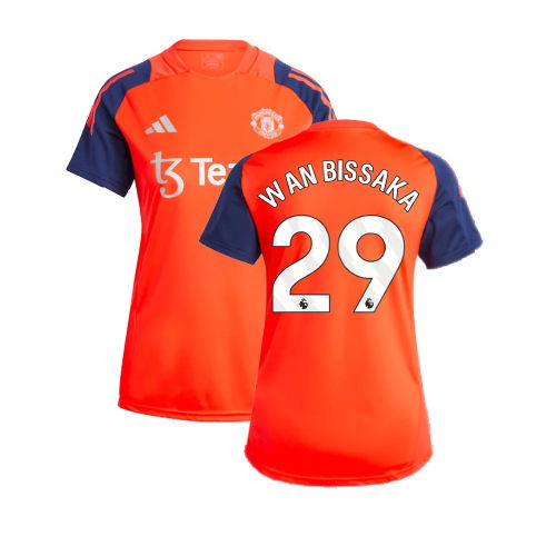 2024-2025 Man Utd Training Jersey (Red) - Womens (Wan Bissaka 29)