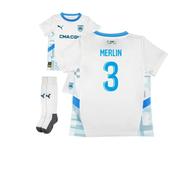 2024-2025 Marseille Home Mini Kit (Merlin 3)