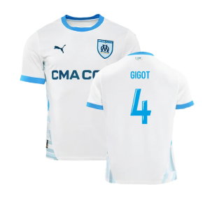 2024-2025 Marseille Home Shirt (Gigot 4)