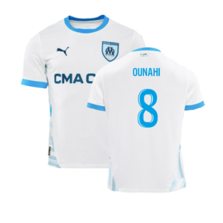 2024-2025 Marseille Home Shirt (Kids) (Ounahi 8)