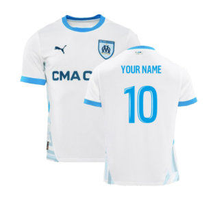 2024-2025 Marseille Home Shirt (Kids) (Your Name)