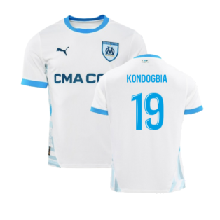 2024-2025 Marseille Home Shirt (Kondogbia 19)