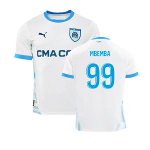 2024-2025 Marseille Home Shirt (Mbemba 99)