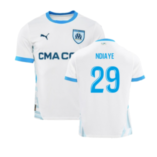 2024-2025 Marseille Home Shirt (Ndiaye 29)