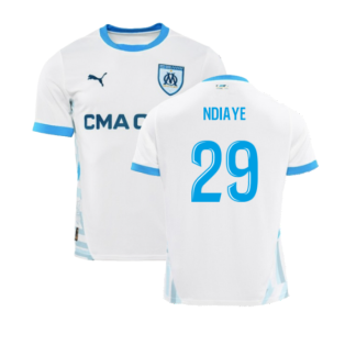 2024-2025 Marseille Home Shirt (Womens) (Ndiaye 29)