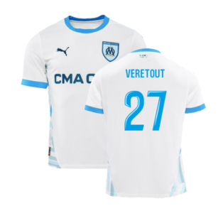 2024-2025 Marseille Home Shirt (Womens) (Veretout 27)