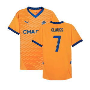 2024-2025 Marseille Third Authentic Shirt (Clauss 7)