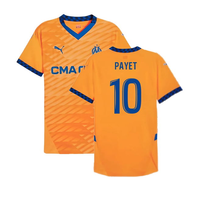 2024-2025 Marseille Third Authentic Shirt (Payet 10)