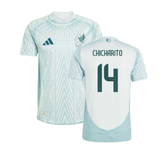 2024-2025 Mexico Authentic Away Shirt (CHICHARITO 14)