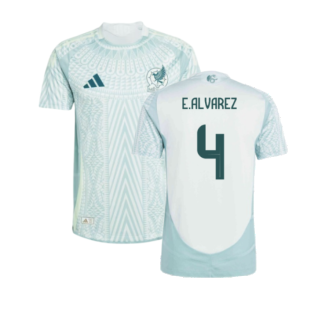 2024-2025 Mexico Authentic Away Shirt (E.ALVAREZ 4)