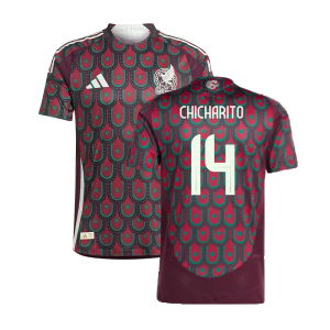 2024-2025 Mexico Authentic Home Shirt (CHICHARITO 14)