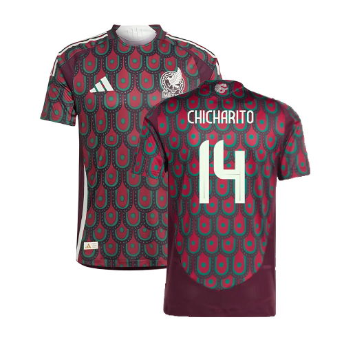 2024-2025 Mexico Authentic Home Shirt (CHICHARITO 14)