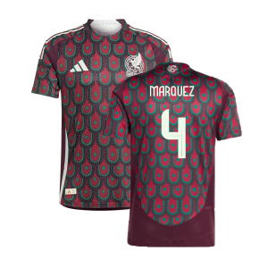 2024-2025 Mexico Authentic Home Shirt (MARQUEZ 4)