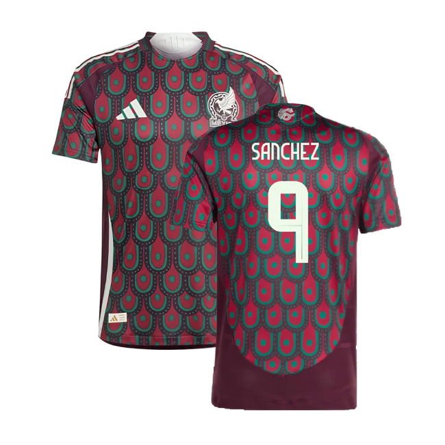 2024-2025 Mexico Authentic Home Shirt (SANCHEZ 9)