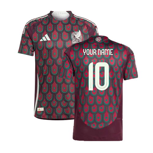 2024-2025 Mexico Authentic Home Shirt (Your Name)