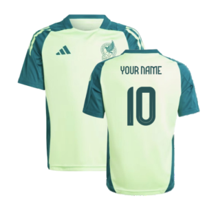 2024-2025 Mexico Training Jersey (Green) - Kids (Your Name)