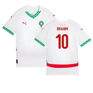 2024-2025 Morocco Away Shirt (Kids) (Brahim 10)