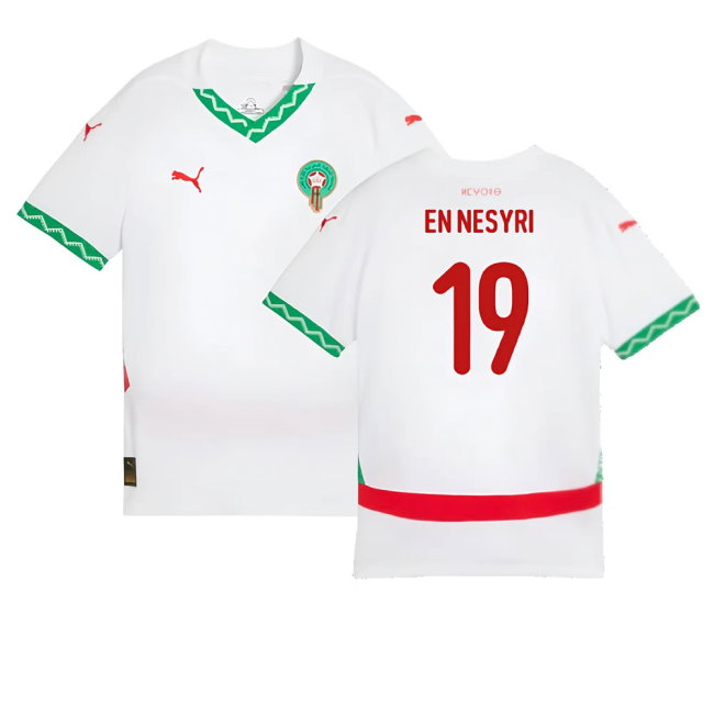 2024-2025 Morocco Away Shirt (Kids) (En Nesyri 19)