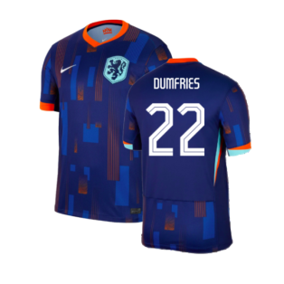 2024-2025 Netherlands Away Shirt (Dumfries 22)