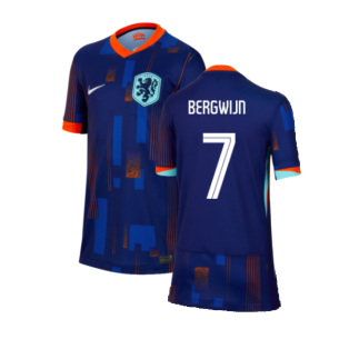 2024-2025 Netherlands Away Shirt (Kids) (Bergwijn 7)