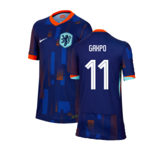 2024-2025 Netherlands Away Shirt (Kids) (Gakpo 11)