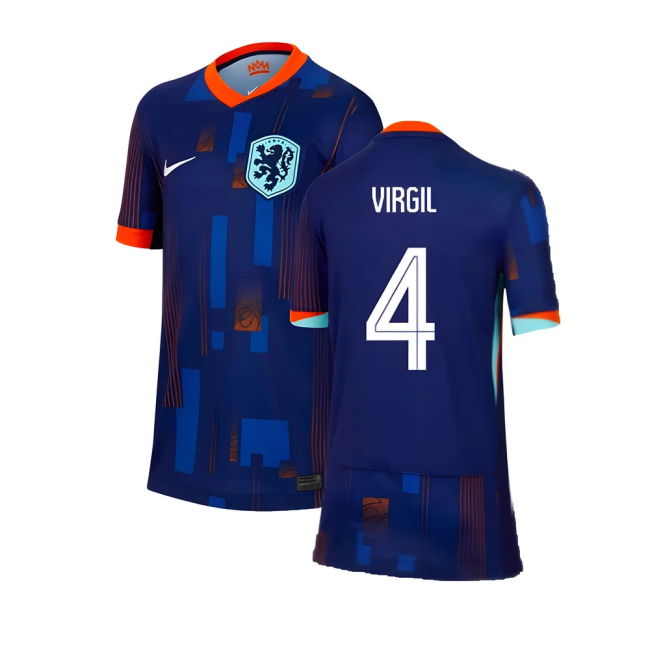 2024-2025 Netherlands Away Shirt (Kids) (Virgil 4)