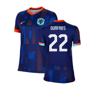 2024-2025 Netherlands Away Shirt (Womens) (Dumfries 22)