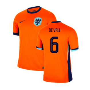 2024-2025 Netherlands Home Shirt (De Vrij 6)