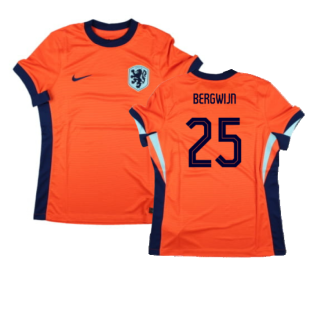 2024-2025 Netherlands Home Shirt (Womens) (Bergwijn 25)