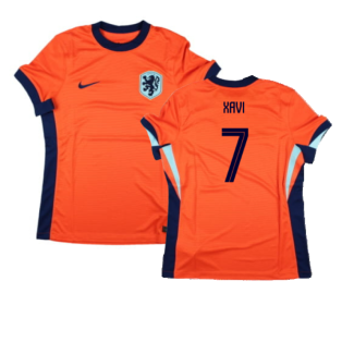 2024-2025 Netherlands Home Shirt (Womens) (Xavi 7)
