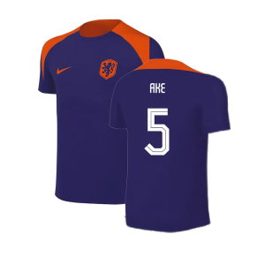 2024-2025 Netherlands Strike Training Shirt (Blue) - Kids (Ake 5)
