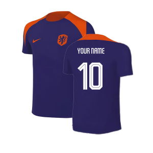 2024-2025 Netherlands Strike Training Shirt (Blue) - Kids