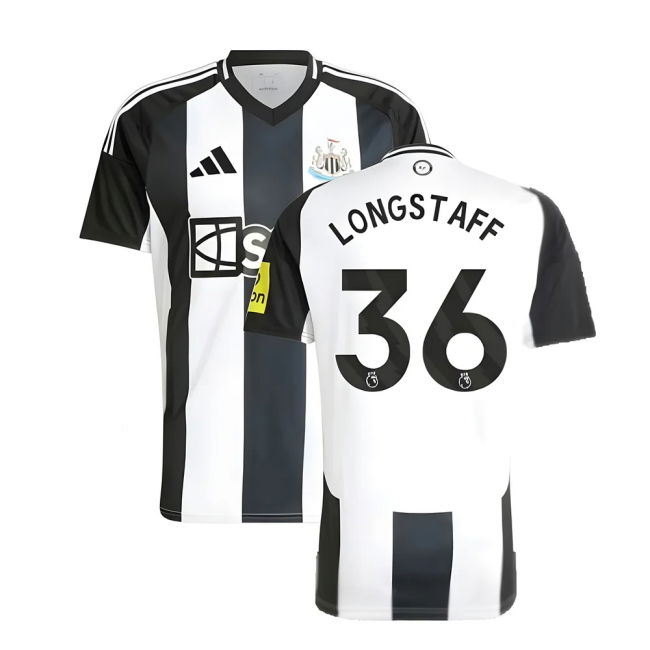 2024-2025 Newcastle Home Shirt (Longstaff 36)